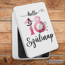 Szupicuccok Hello szülinap fém szendvicsdoboz (tároló doboz) uzsonnás doboz
