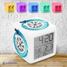 Szupicuccok Jormungandr and vegvisir színváltós világító ébresztő óra ébresztőóra