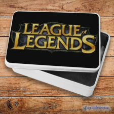 Szupicuccok League Of Legends logó fém szendvicsdoboz (tároló doboz) uzsonnás doboz