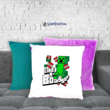 Szupicuccok Minecraft - Like a boss plüss párnahuzat (több színben) lakástextília