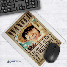 Szupicuccok One Piece Wanted Luffy hajlékony egérpad egérpad