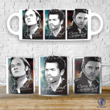 Szupicuccok Supernatural Sam, Castiel, Dean bögre bögrék, csészék
