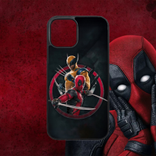Szupitokok Deadpool és Rozsomák kerek logó - iPhone tok tok és táska