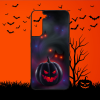 Szupitokok Halloween - Black Pumpkin - Samsung tok