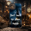 Szupitokok Harry Potter - Don't touch my phone - iPhone tok