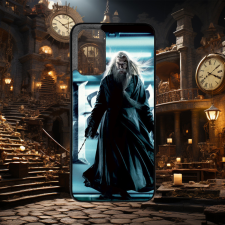 Szupitokok Harry Potter - Dumbledor - Xiaomi tok tok és táska