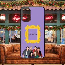 Szupitokok Jóbarátok - Lila képkeret - Xiaomi tok tok és táska