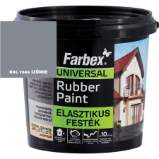  SZÜRKE - FARBEX RUBBER PAINT SZUPER ELASZTIKUS FESTÉK 1,2 KG zománcfesték