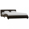  Szürke műbőr ágykeret 140 x 200 cm