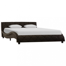  Szürke műbőr ágykeret 140 x 200 cm ágy és ágykellék