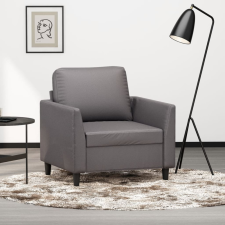  szürke műbőr kanapészék 60 cm bútor