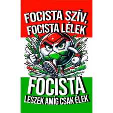  Szurkolói kéztörlő, Focista szív, focista lélek ajándéktárgy