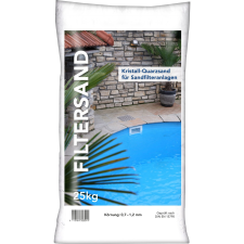  Szűrőhomok, 25 kg, 0,7 - 1,2 mm medence kiegészítő