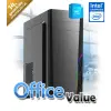  SZV-Office Value 14.gen konfiguráció - i3-14100, 8GB DDR4 3200MHz RAM, 1TB M.2 (2100/3500), HDD nélkül, Integrált Intel UHD
