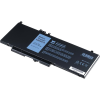 T6 Power Dell Precision 3510 kompatibilis, Li-Poly, 7,6 V, 8100 mAh (62 Wh), fekete