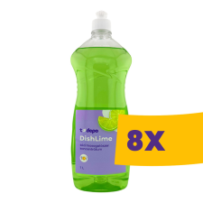 T-depo Dish Lime kézi mosogatószer koncentrátum 1000ml (Karton - 8 db) tisztító- és takarítószer, higiénia