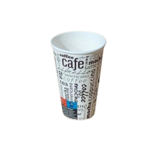 T-depo Papírpohár mintás - 80mm 360ml papírárú, csomagoló és tárolóeszköz