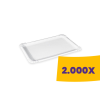 T-depo Papírtálca fehér - 105x165mm (Karton - 2000 db)