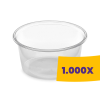T-depo Szószos kerek tál - PP 80ml (Karton - 1000 db)