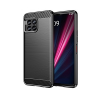  T Phone 2 Pro 5G telefontok - Carbon Fiber fekete szilikon tok
