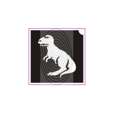 T-rex - dinó (csss0018) csillámtetoválás