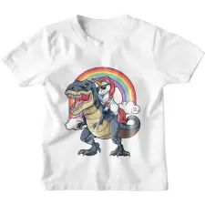  T-rex és Unikornis - Gyerek Póló gyerek póló