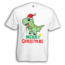  T-rex Karácsony - Karácsonyi Férfi Póló férfi póló