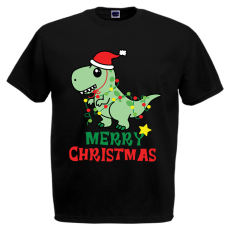  T-rex Karácsony - Karácsonyi Férfi Póló