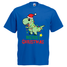 T-rex Karácsony - Karácsonyi Férfi Póló férfi póló