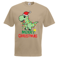  T-rex Karácsony - Karácsonyi Férfi Póló férfi póló