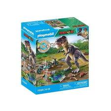  T-rex nyomában szett playmobil
