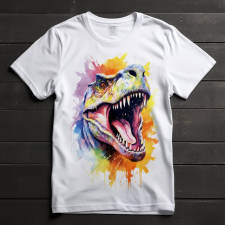  T-rex póló (Férfi)(Színes) férfi póló