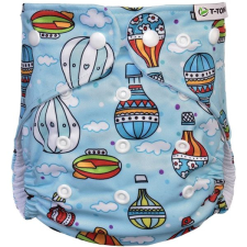 T-tomi Kapsová plena na patentky Air balloons pelenka