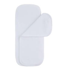 T-tomi mikroszálas 3-rétegű mosható pelenkabetét, fehér, 12x30cm, 2db mosható pelenka