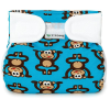T-tomi Ortopéd terpeszpelenka - tépőzáras, Monkey (3-6 kg)