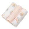 T-tomi prémium minőségű BIO bambusz textil pelenka, Szivárvány, 3db