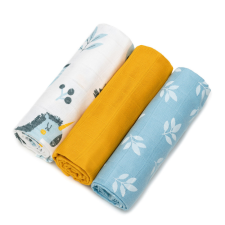 T-tomi prémium minőségű tetra textil pelenka, 70x70cm, unikornis, 3db mosható pelenka