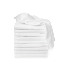 T-TOMI Tetra textil pelenkák 70x70 cm, 10 db, fehér, Exclussive Collection mosható pelenka