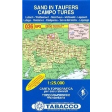 Tabacco 036. Campo Tures turista térkép Tabacco 1: 25 000 térkép