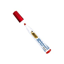  TÁblafilc bic velleda 1701 kerek piros filctoll, marker