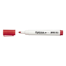 Táblamarker OPTIMA piros filctoll, marker