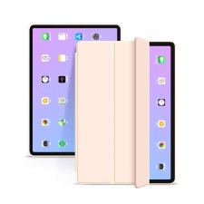 Tablettok iPad Air 5 (2022, 10,9 coll) - pink smart case tablet tok