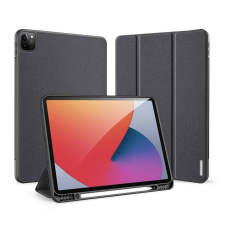  Tablettok iPad Pro 12.9 2021 (5. gen) - DUX DUCIS DOMO fekete ütésálló tok, ceruza tartóval tablet tok