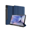  Tablettok Samsung Galaxy Tab S9 FE+ 12,4 coll (SM-X610, SM-X616) - DUX DUCIS DOMO kék ütésálló tok, ceruza tartóval