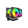 TACENS Mars Gaming MF3DPROKIT computer cooling system Computer case Fan 12 cm Black