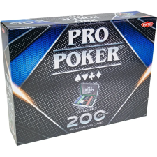 Tactic Games Pro Poker 200 zsetonos póker készlet társasjáték