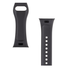 Tactical 844 szilikon szíj, Redmi Watch 3 szilikon szíj, fekete okosóra kellék