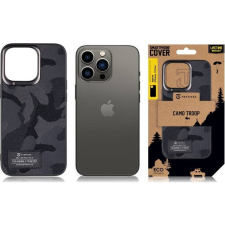 Tactical Camo Troop Apple Iphone 13 Pro hátlap tok, fekete (8596311209277) tok és táska