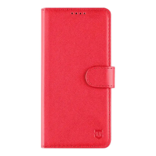 Tactical Field Notes oldalra nyitható tok Motorola Moto G15 piros tok és táska
