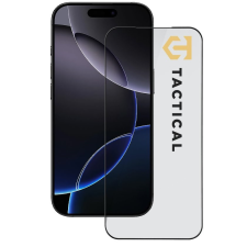Tactical Glass Shield 5D Apple iPhone Air (2025) kijelzővédő üvegfólia, fekete mobiltelefon kellék
